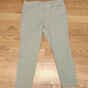 Old Navy Pixie Ankle Pants in Light Taupe